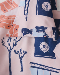SOUVENIR SHIRT LOS ANGELES LIGHT PINK