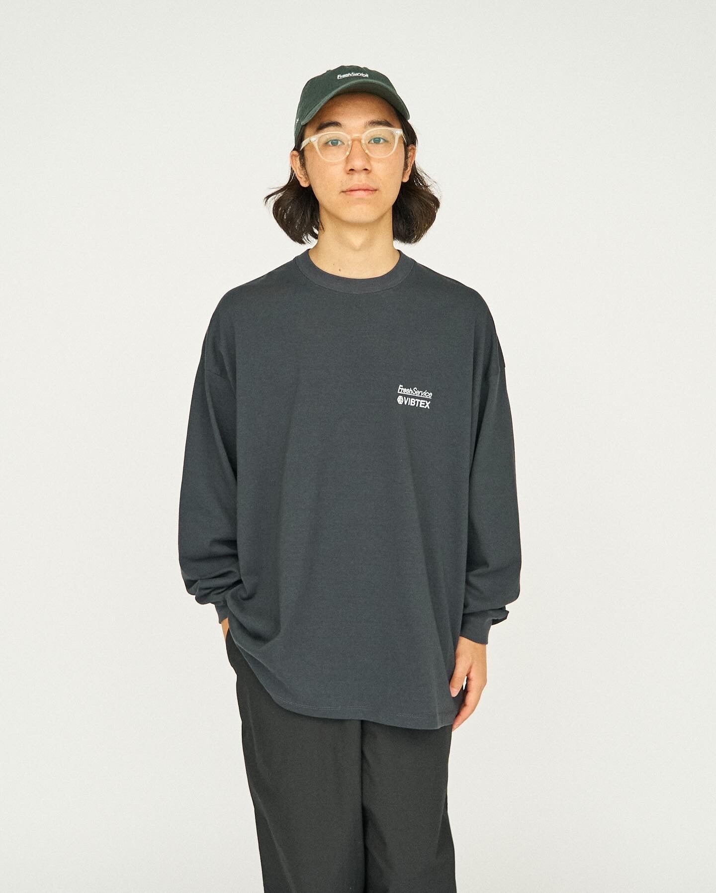 VIBTEX for FreshService L/S CREW NECK TEE