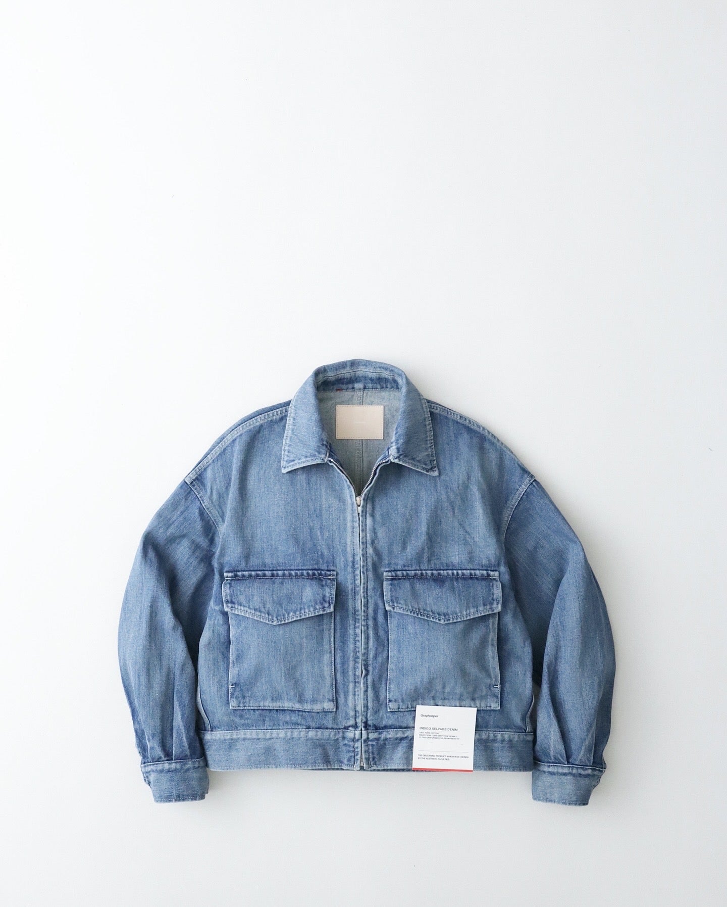 Graphpaper SELVAGE DENIM ZIP JACKET – NCNR ONLINE STORE