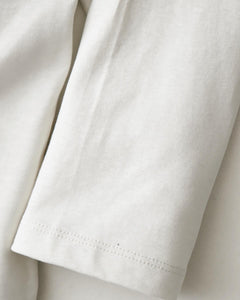 RECYCLED COTTON JERSEY L/S TEE