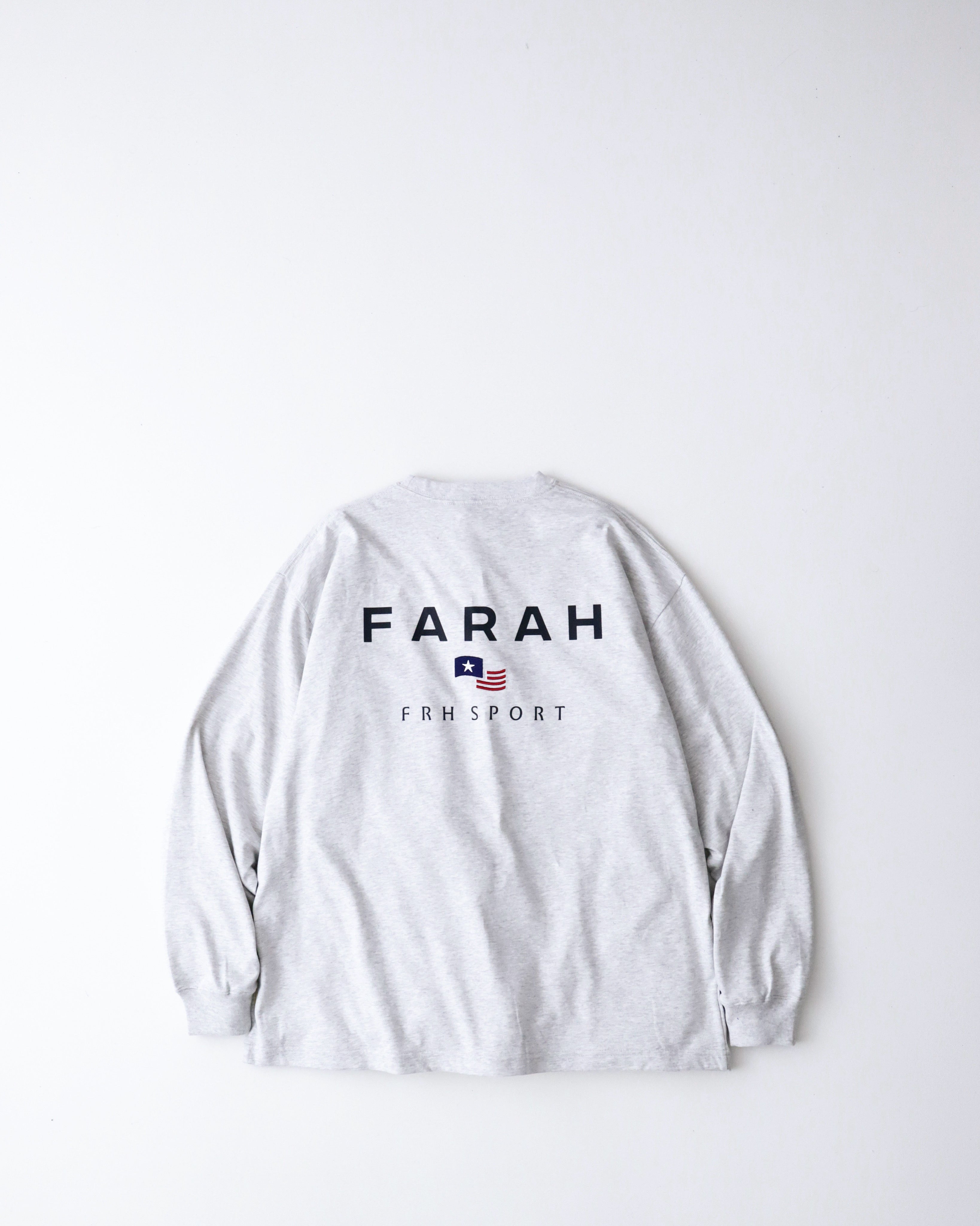 PRINTED GRAPHIC L/S TEE "FRH SPORT"