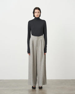 MODAL SILK JERSEY TURTLENECK