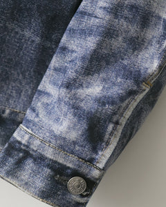 BerBerJin × Levi’s 70505 TRIPLE NAME DENIM PRINT JACKET