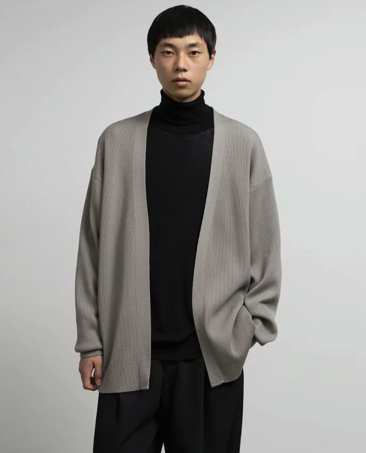 HIGH DENSITY OPEN CARDIGAN