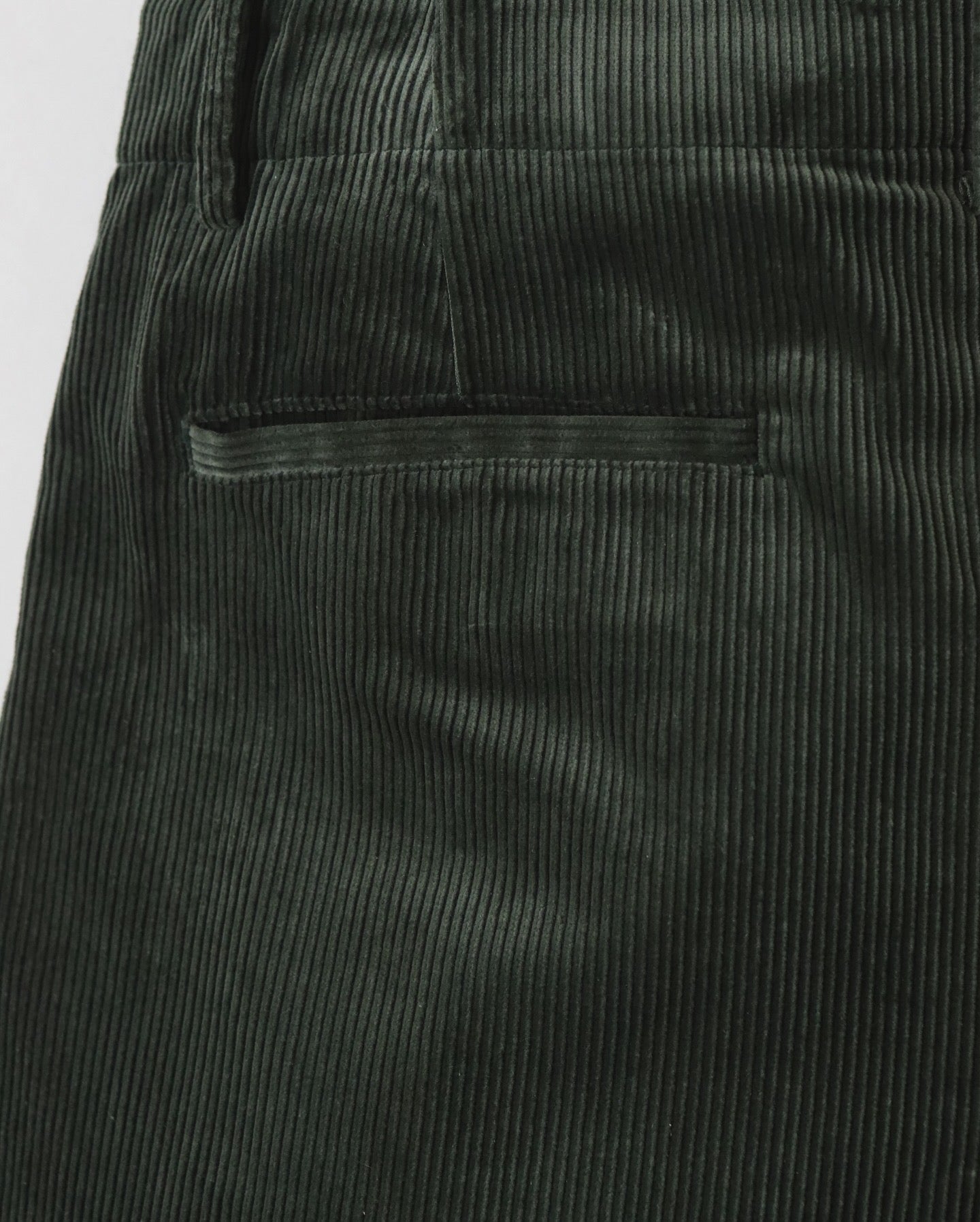 SUVIN CORDUROY WIDE STRAIGHT TROUSERS