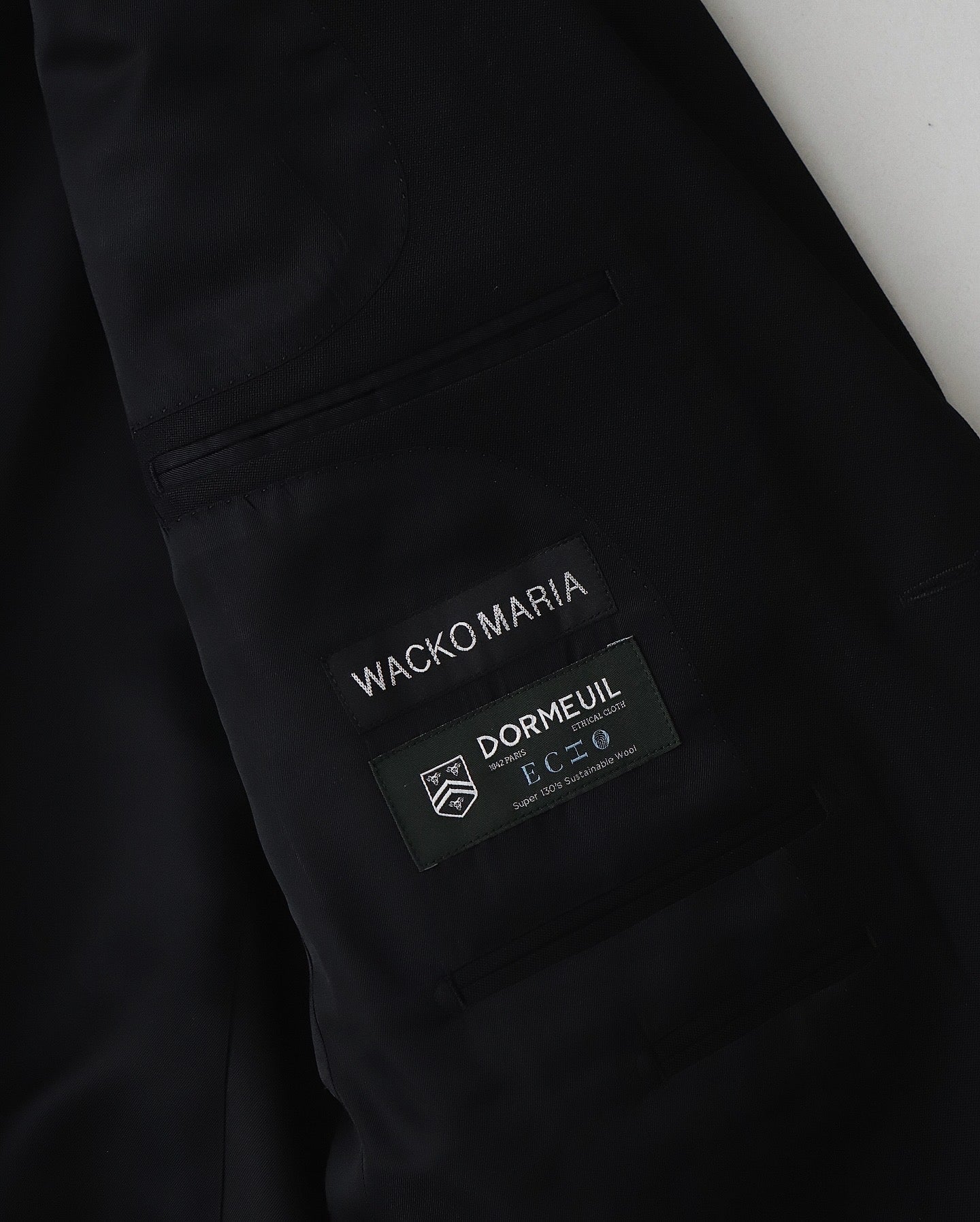 DORMEUIL / SINGLE BREASTED JACKET