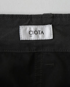 COTTON RAYON BAKER PANTS