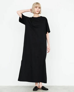 FINE SMOOTH CREW NECK DRESS（WOMEN）