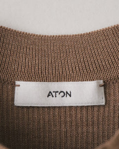 RAMIE WOOL RIB｜RIB MOCKNECK SWEATER（WOMEN）