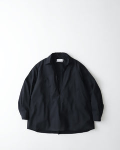 TECHNO WOOL TROPICAL SKIPPER SHIRT