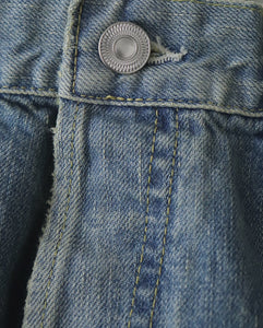 NO.37 WASHED WIDE DENIM PANTS