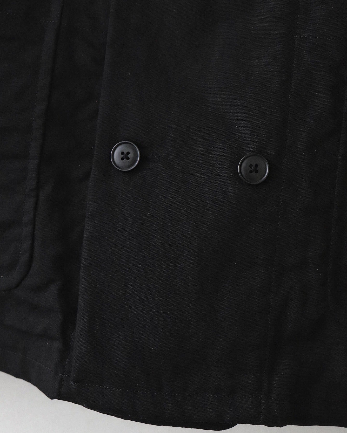 DOUBLE BREASTED JACKET OILED