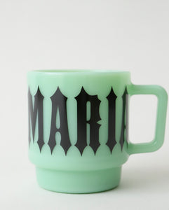 MILK GLASS MUG