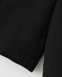 DOUBLE PLEATED SHORT TROUSERS / Dormeuil