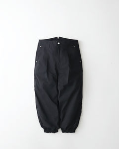 PLEATED LEG TROUSERS
