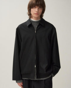 MERINO COLLEGE FLANNEL FLIGHT JACKET