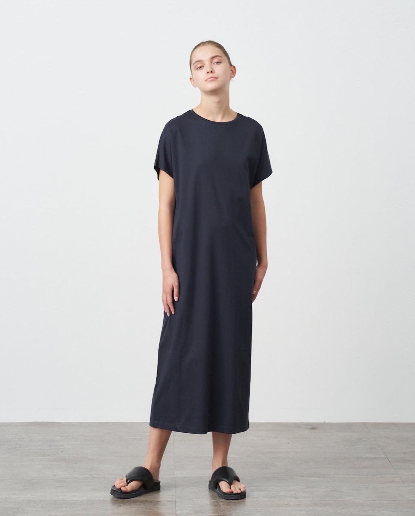 SUVIN60/2  CAP SLEEVE DRESS（WOMEN）