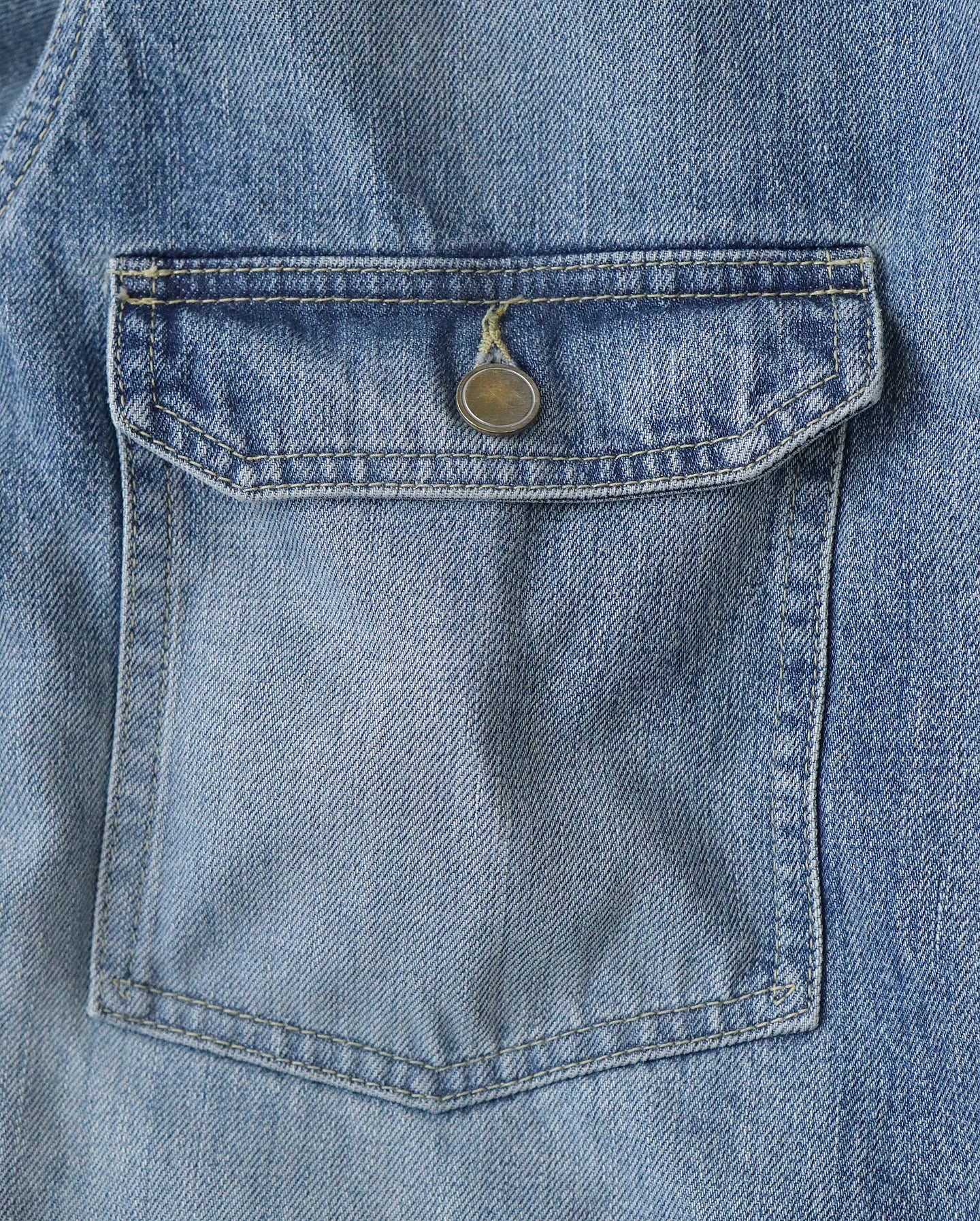 UNLIKELY TIME TRAVEL TRUCKER JACKET 1977 WASH