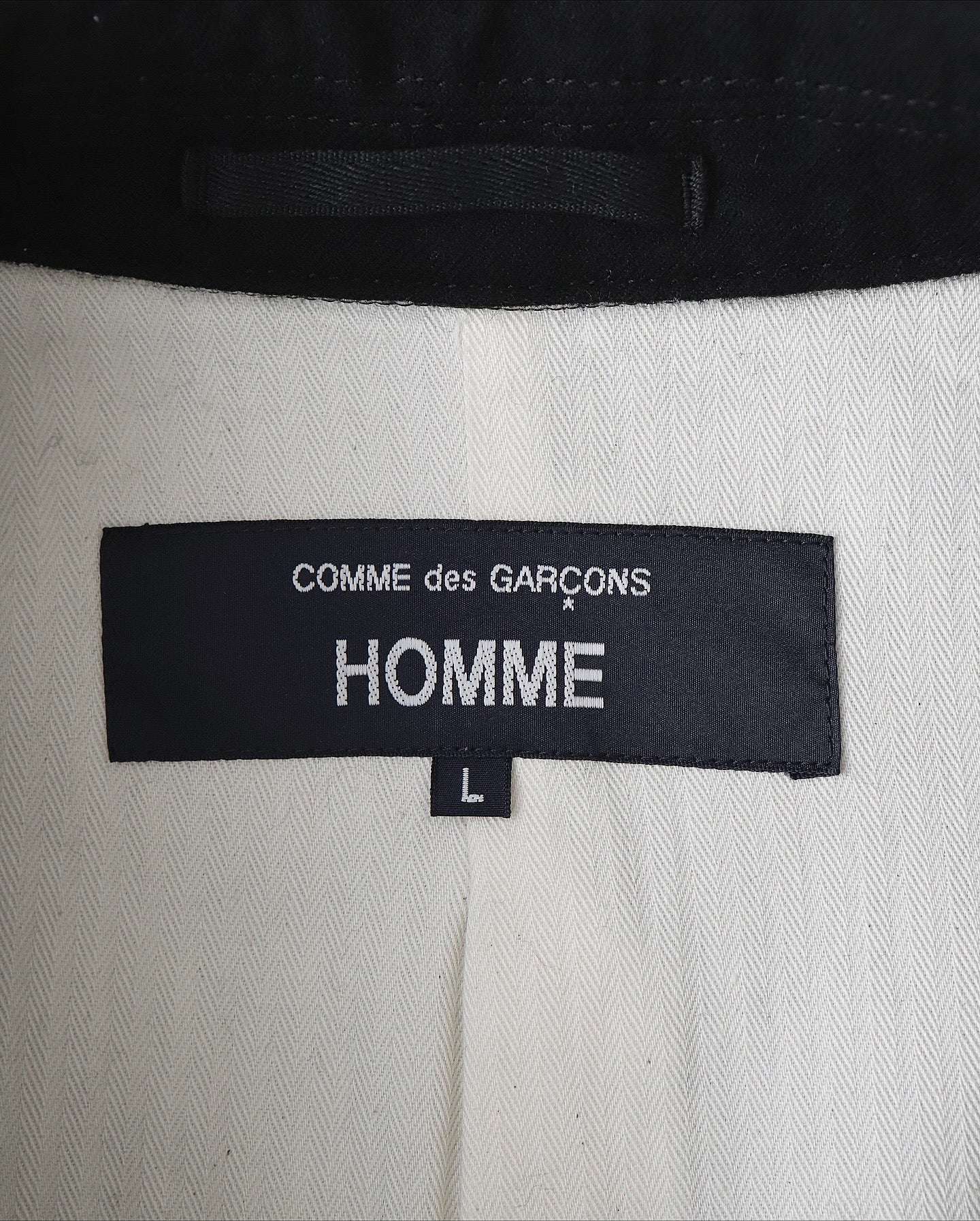 WOOL SERGE FULLING COAT