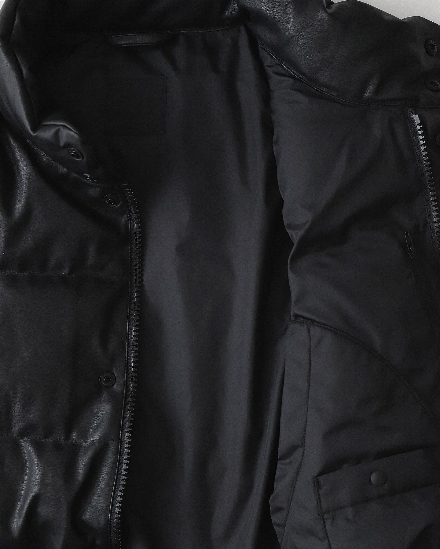 TECH 2WAY SYNTHETIC SKIN DOWN JACKET