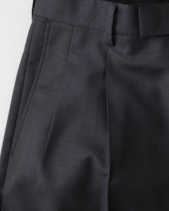DOUBLE PLEATED SHORT TROUSERS / Ermenegildo Zegna