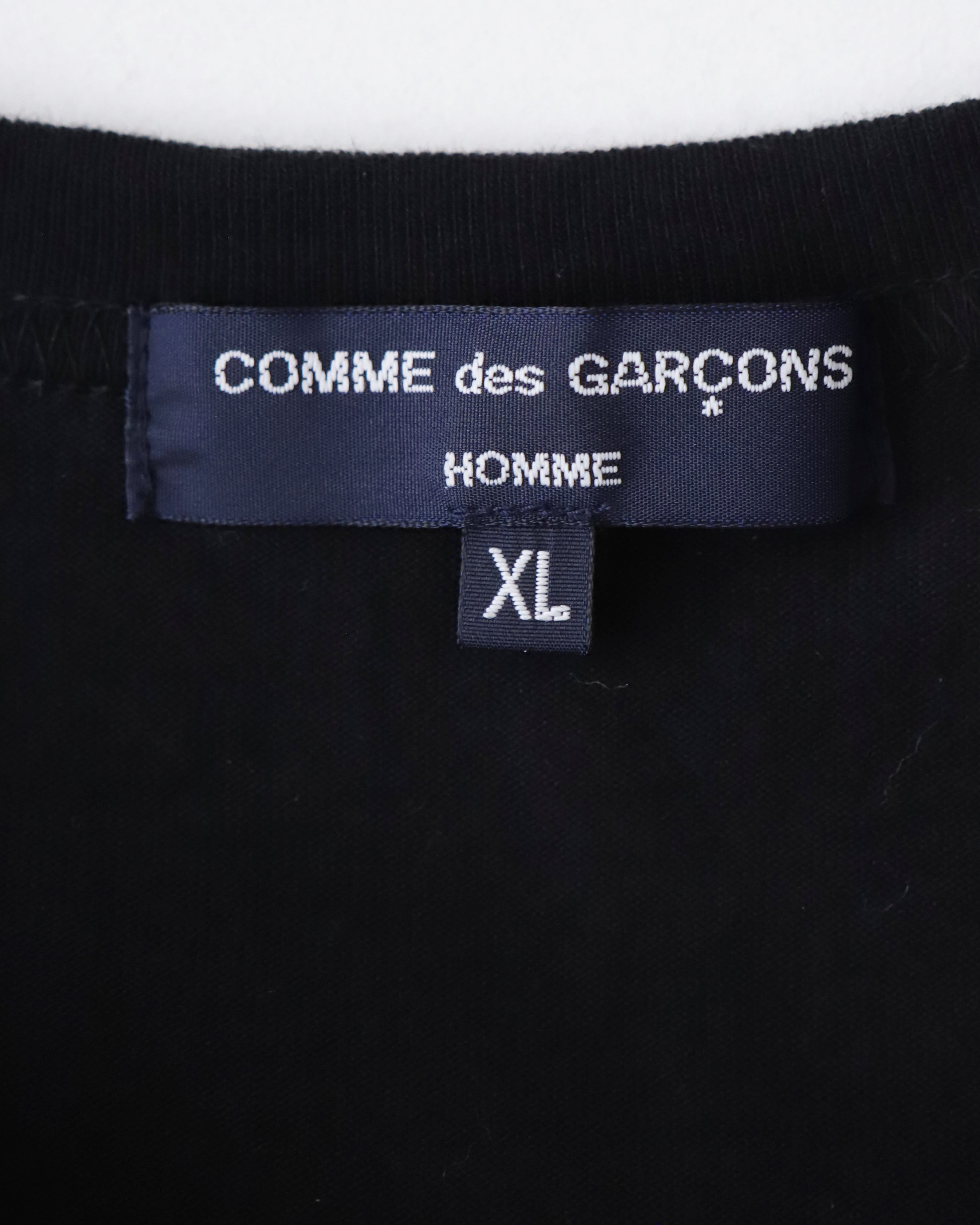 Comme Des Garçons Homme logo-print Pocket Long Sleeves T-shirt