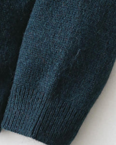 WOOL MOHAIR CREWNECK SWEATER