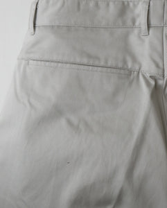 OUT TUCK WIDE TAPERED PANTS