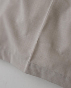 CIRCULAR SHORT PANTS LIGHT BEIGE