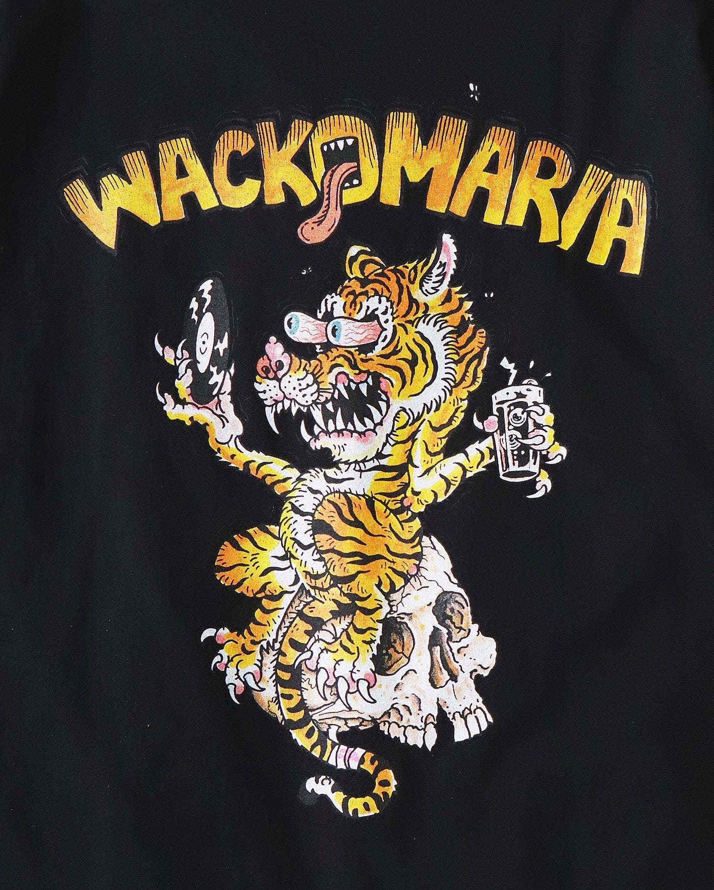 WACKO MARIA TIM LEHI / WASHED HEAVY WEIGHT LONG SLEEVE T-SHIRT 
