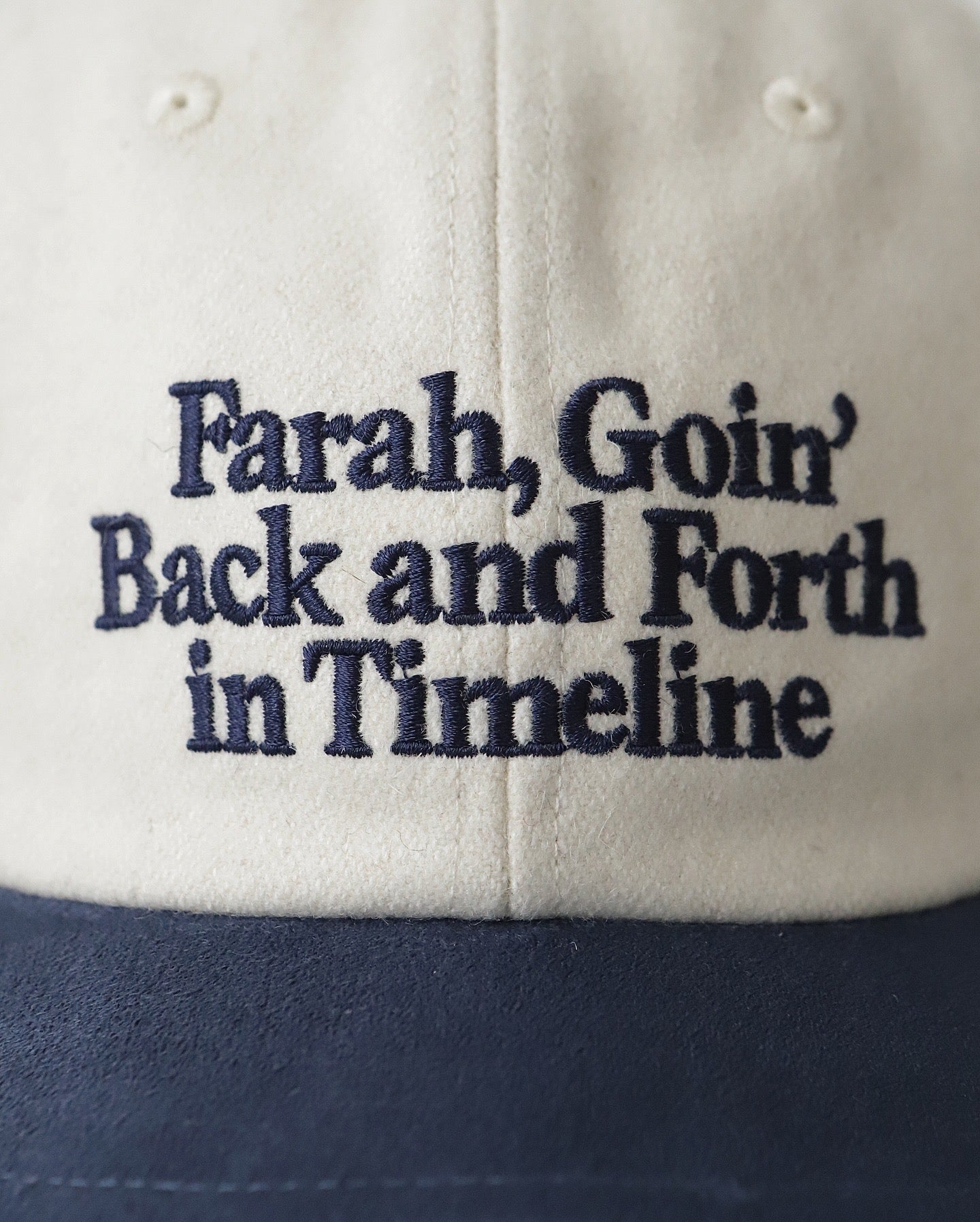 6 PANEL CAP｜WOOL