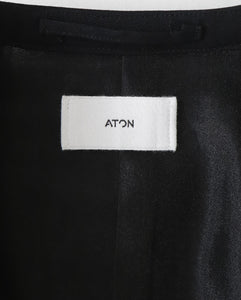 TECHNO WOOL ETERMIN COLLARLESS JACKET（WOMEN）