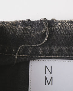 NEW MANUAL BLACK DENIM TRACKER JACKET