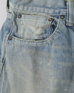 NO.37 WASHED WIDE DENIM PANTS