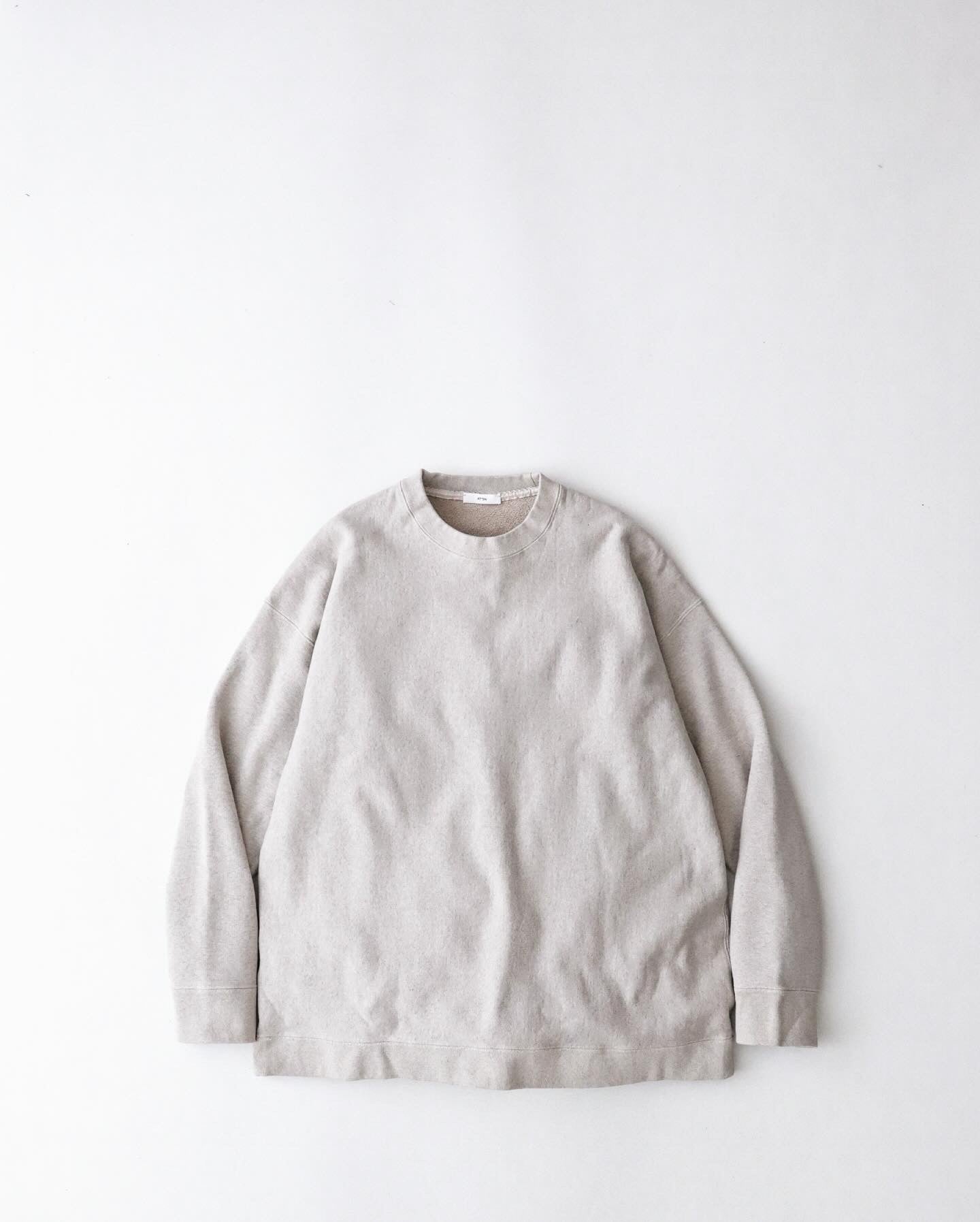 NATURAL DYED URAKE OVERSIZED SWEAT SHIRT