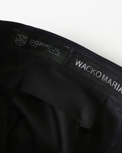 DOUBLE PLEATED SHORT TROUSERS / Dormeuil