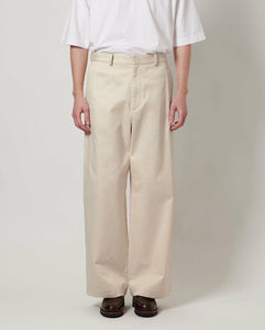 COTTON SATIN BAGGY PANTS