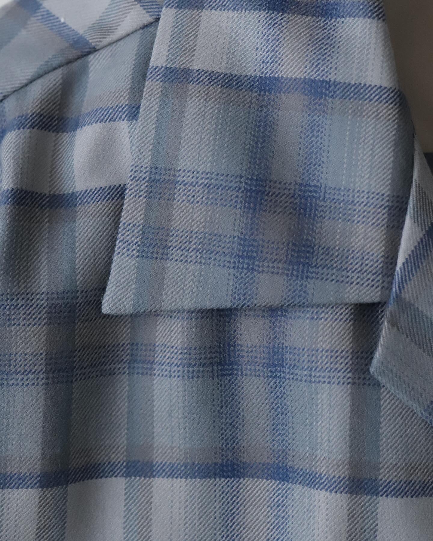 UNLIKELY 2P SPORTS OPEN L/S SHIRTS WOOL PLAIDS