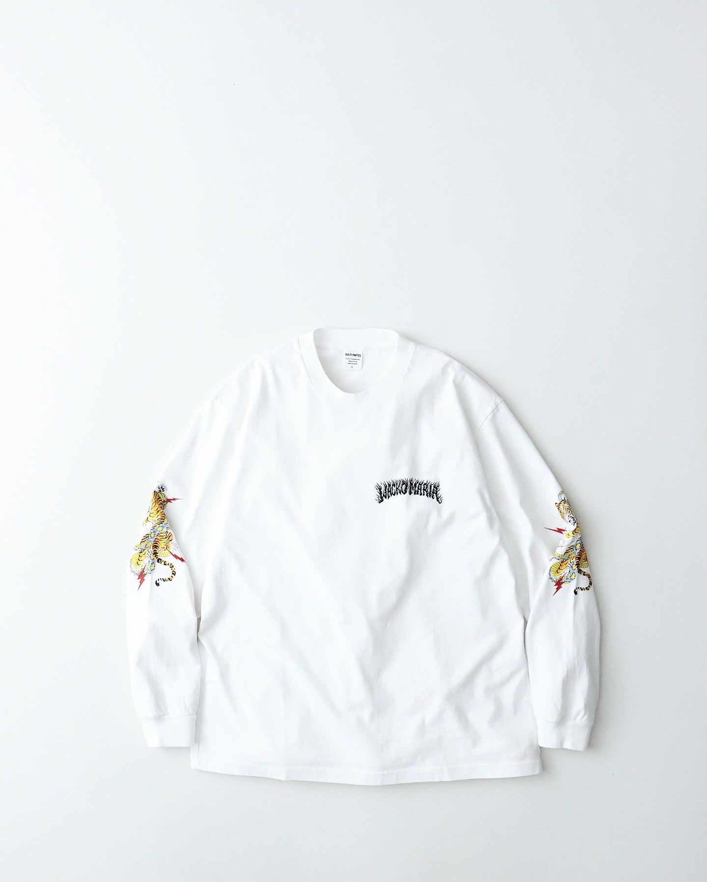 TIM LEHI / WASHED HEAVY WEIGHT LONG SLEEVE T-SHIRT