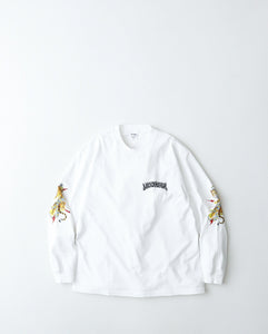 TIM LEHI / WASHED HEAVY WEIGHT LONG SLEEVE T-SHIRT