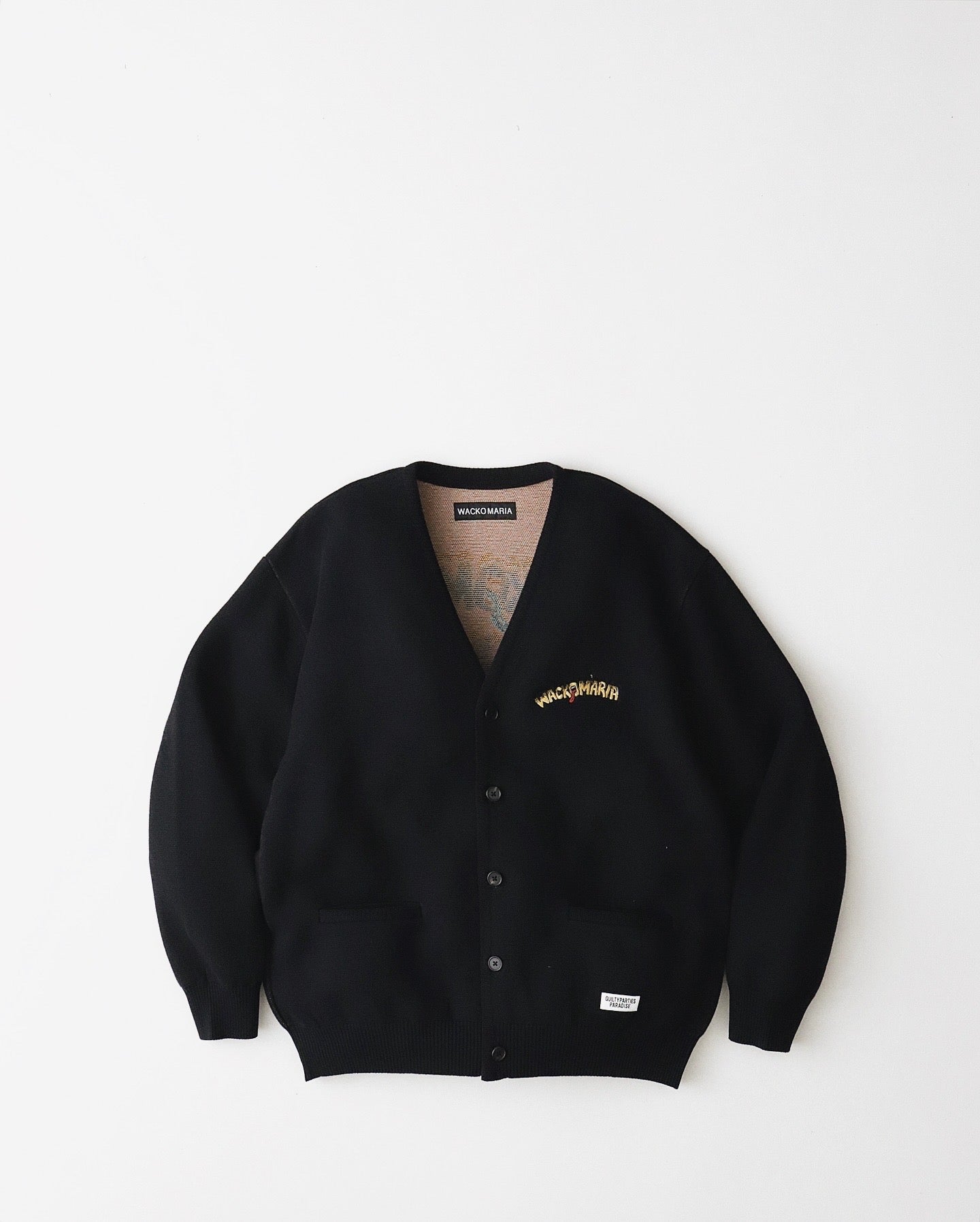 WACKO MARIA TIM LEHI / JACQUARD KNIT CARDIGAN – NCNR ONLINE STORE