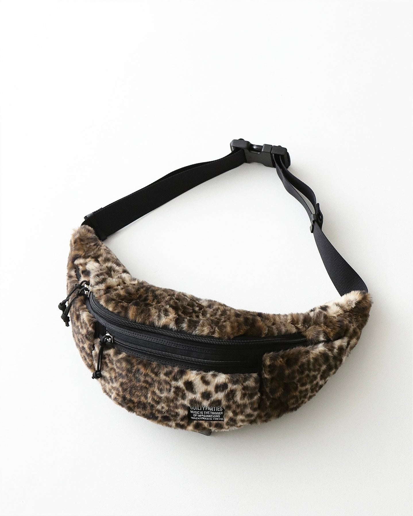 WACKO MARIA SPEAK EASY / LEOPARD FAUX FUR WAIST BAG – NCNR WEB STORE