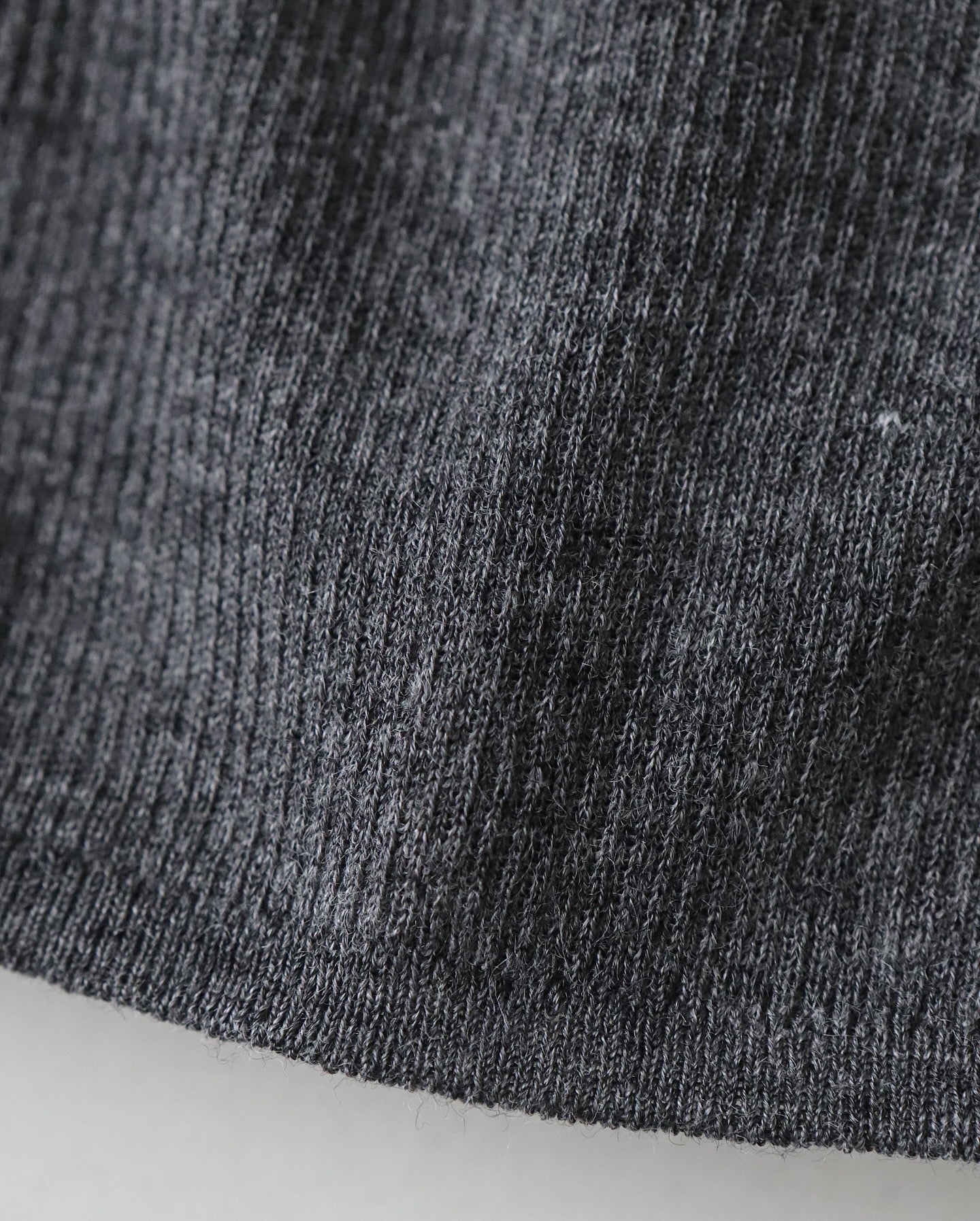 RAMIE WOOL RIB｜RIB MOCKNECK SWEATER（WOMEN）