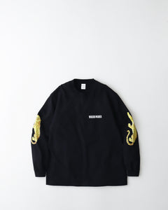 WASHED HEAVY WEIGHT LONG SLEEVE T-SHIRT