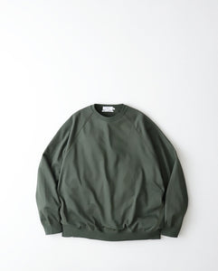HARD TERRY CREW NECK SWEAT