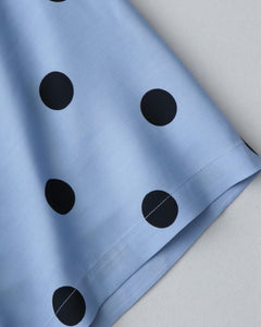 DOTS OPEN COLLAR SHIRT
