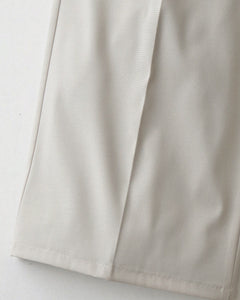 SEMI DULL OXFORD WIDE TROUSERS