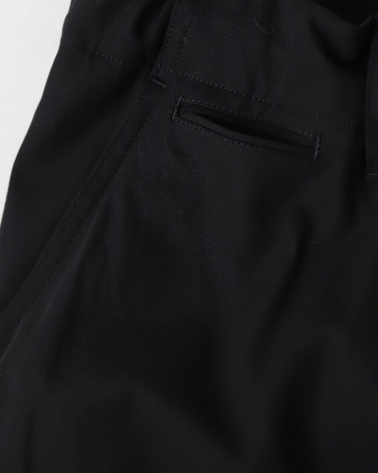 HIGH TWIST GABARDINE MILITARY PANTS