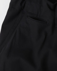 HIGH TWIST GABARDINE MILITARY PANTS