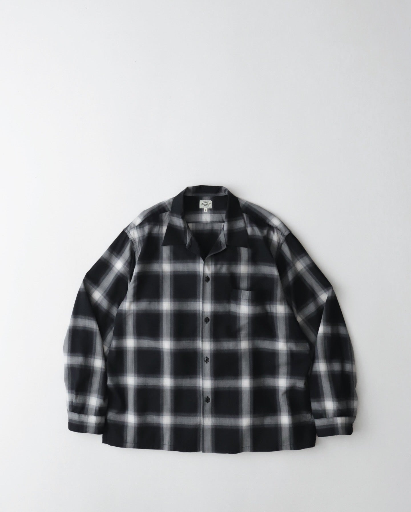 GOLD WOOL SUPER 140's TROPICAL OPEN SHIRT – NCNR ONLINE STORE